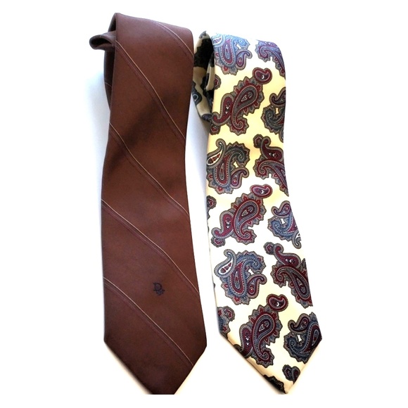 Dior Other - Christian Dior set 2 Ties